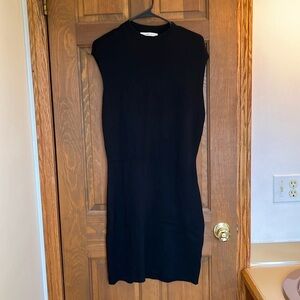 Abercrombie and Fitch woman’s size large tall sweater dress color black